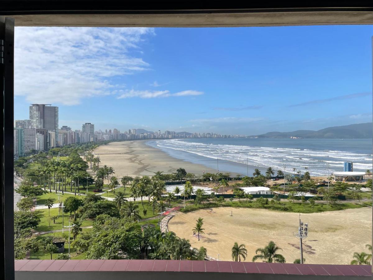 Pe Na Areia Em Santos! Que Vista Mar! Leilighet Santos  Eksteriør bilde