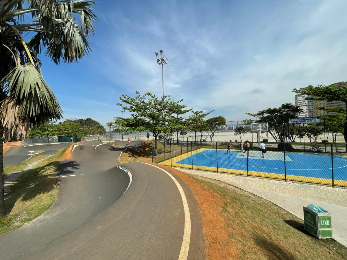 Pe Na Areia Em Santos! Que Vista Mar! Leilighet Santos  Eksteriør bilde