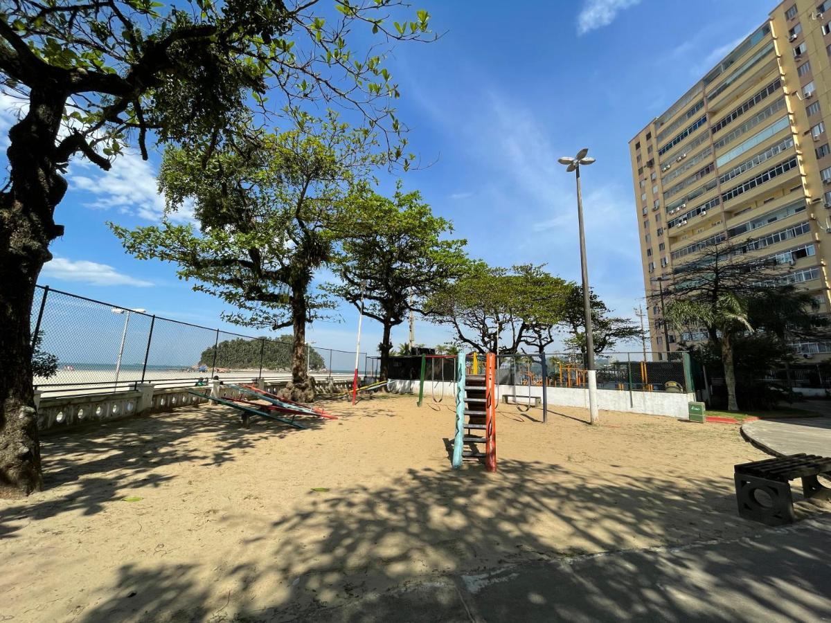 Pe Na Areia Em Santos! Que Vista Mar! Leilighet Santos  Eksteriør bilde