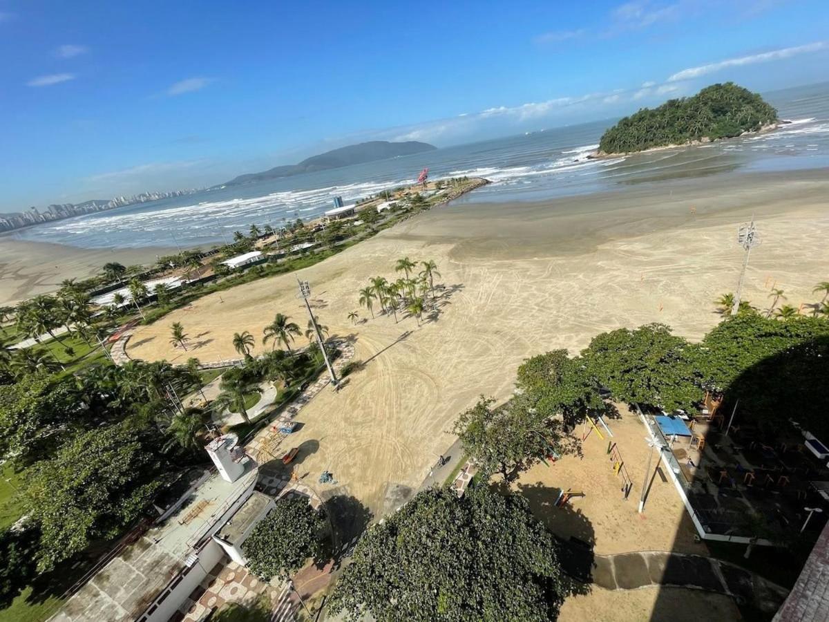 Pe Na Areia Em Santos! Que Vista Mar! Leilighet Santos  Eksteriør bilde
